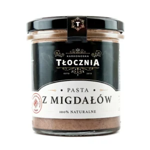 Pasta migdałowa 100% – naturalne masło migdałowe bez cukru i dodatków, krem z migdałów premium