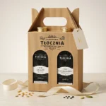 Zestaw olejów tłoczonych na zimno na prezent w ekologicznym kartonie