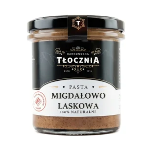 Pasta migdałowo laskowa 100% – naturalne połączenie migdałów i orzechów laskowych