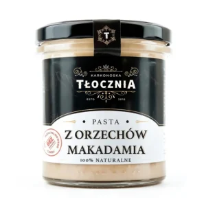 Pasta z orzechów makadamia 100% – kremowa pasta premium o delikatnym smaku