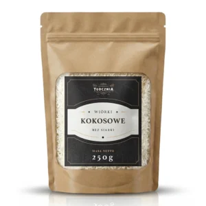 wiórki kokosowe niesiarkowane 100% naturalne bez dodatków premium