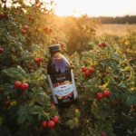 sok z owoców róży naturalny 100% naturalna witamina c