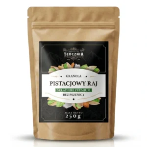Granola pistacjowa premium – bez glutenu, naturalna | zdrowe śniadanie