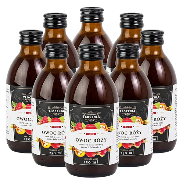 Sok z owoców róży – naturalna witamina C na odporność i energię