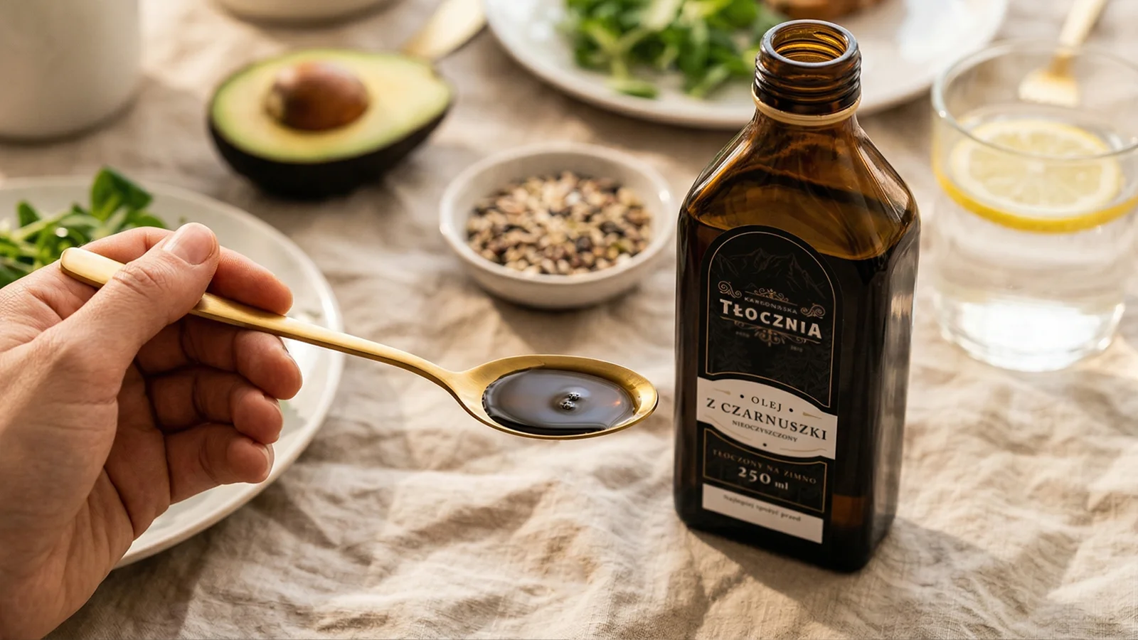 Jak stosować olej z czarnuszki? Dlaczego wiele osób sięga po niego codziennie