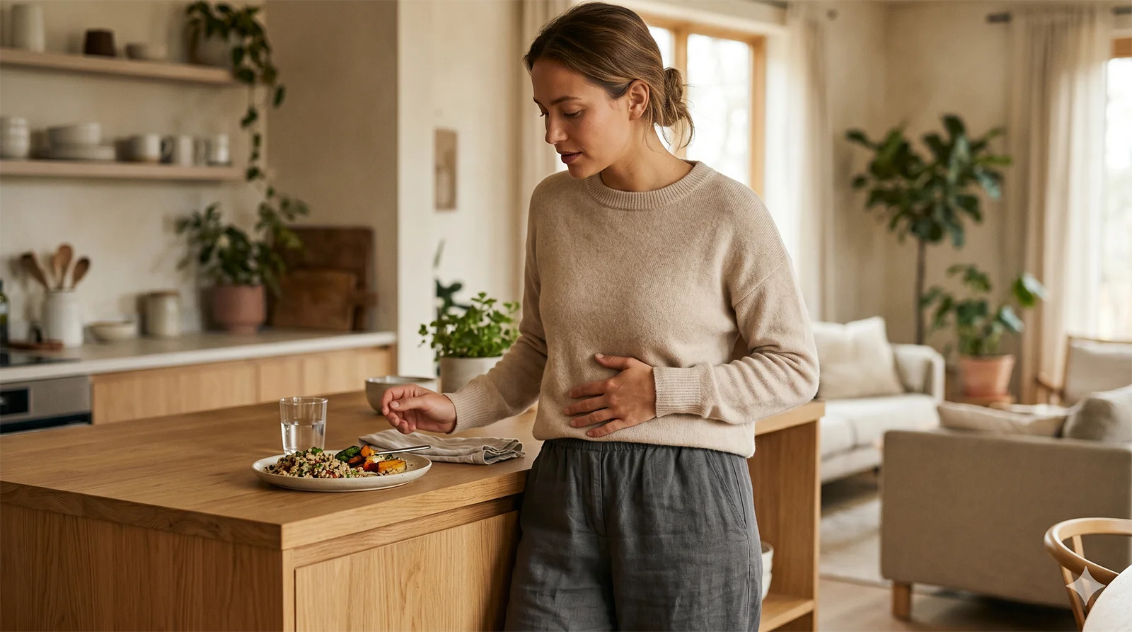 Wzdęcia i ciężki brzuch po jedzeniu?