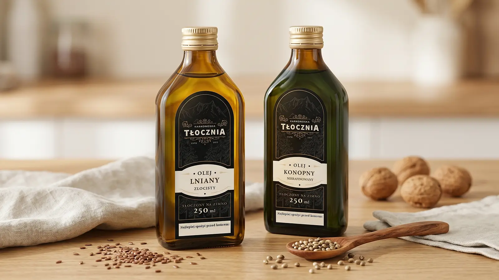 Omega-3 a mózg – jak kwasy tłuszczowe z oleju lnianego i konopnego wpływają na pamięć i koncentrację?