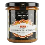 Miód do herbaty z pomarańczą
